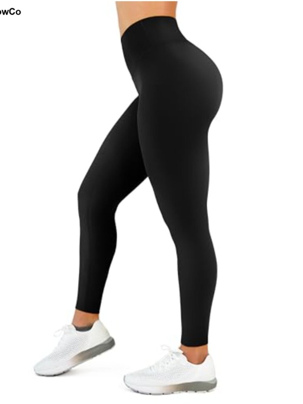 High Waisted Leggings No Front Seam Tummy Control Yoga Pants 78% Nylon 22%